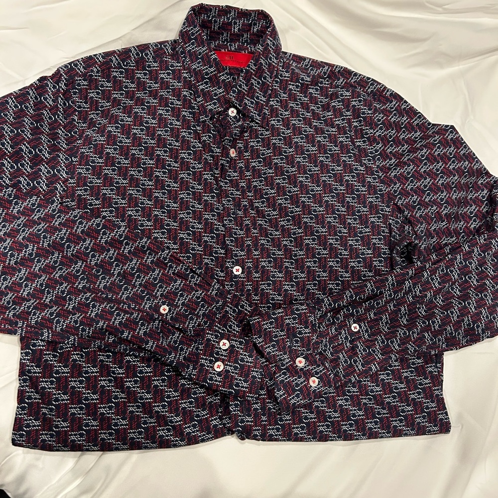 Carolina Herrera Mens Shirt 15 1/2